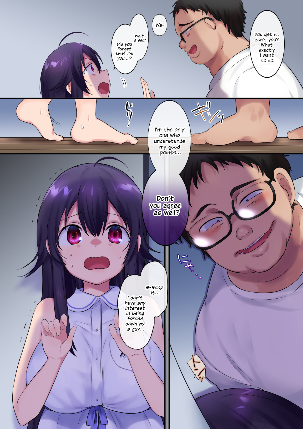 Hentai Manga Comic-TS Doppelganger-Read-11